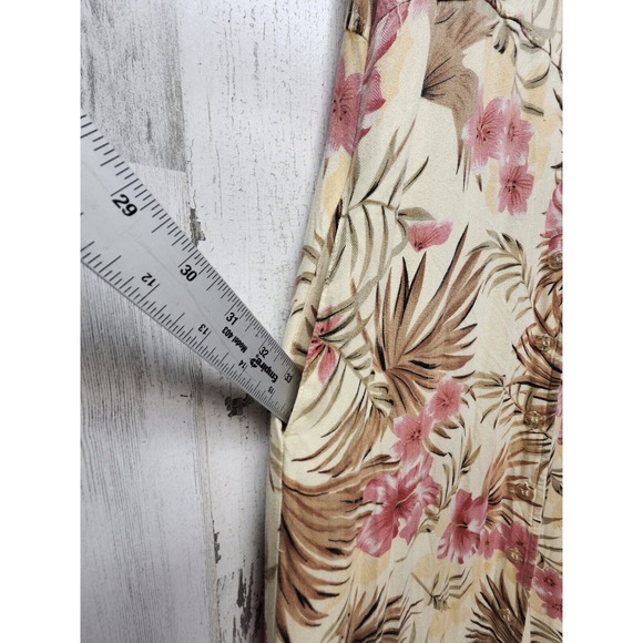 Bahama Beach Dress Women Large Multi-Color Maxi Hawaiian Tropical Coconutgirl - Picture 4 of 12